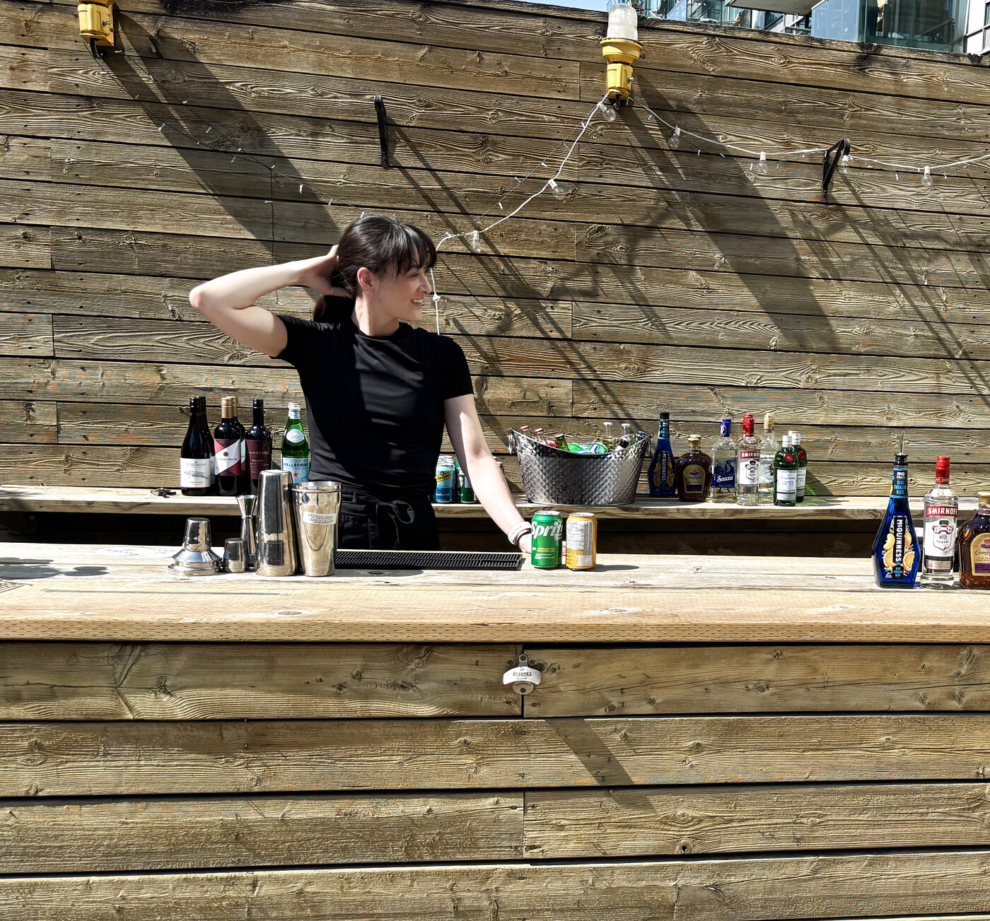 T.O. Bar Co. mobile bar setup